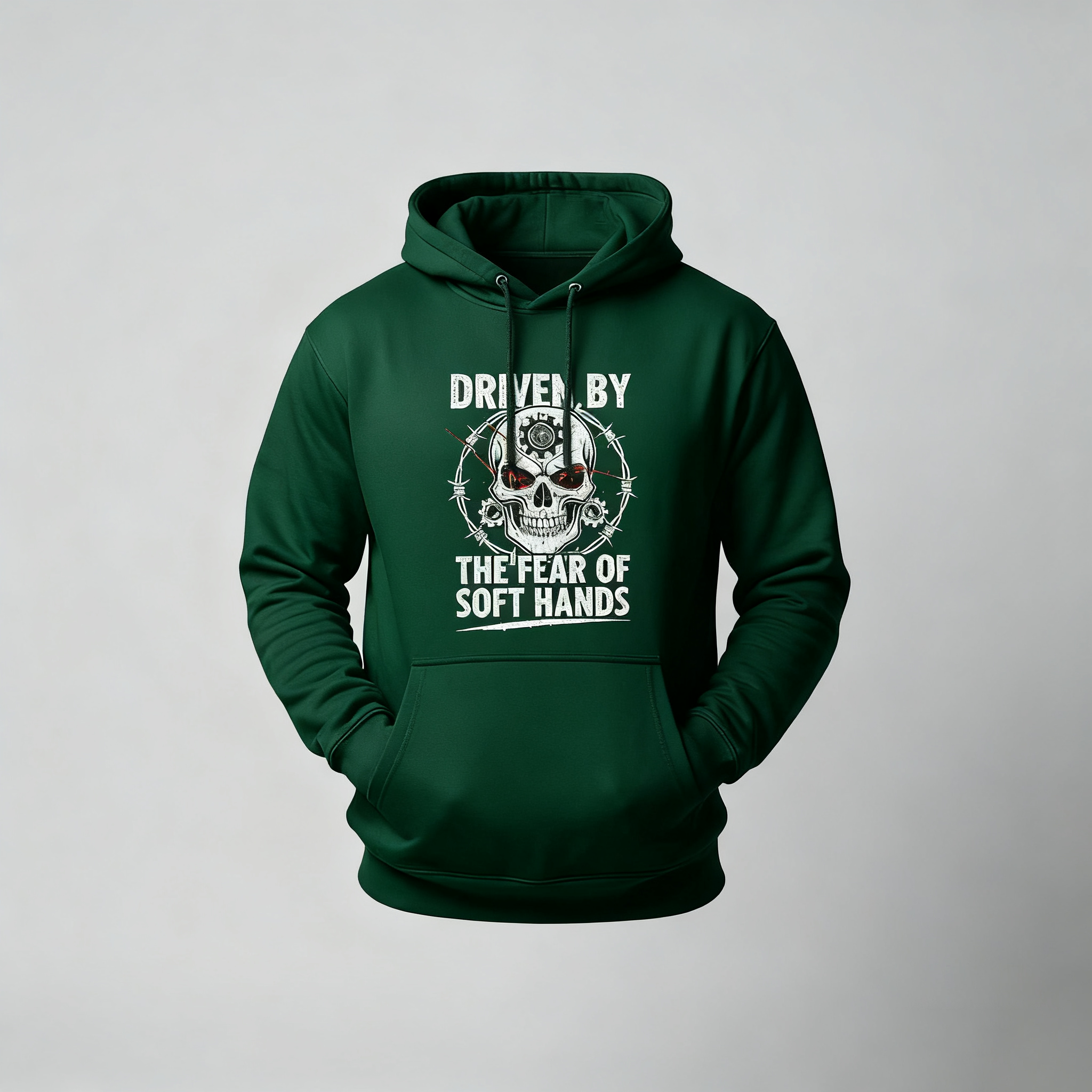 Driven By The Fear Of Soft Hands Hoodie
