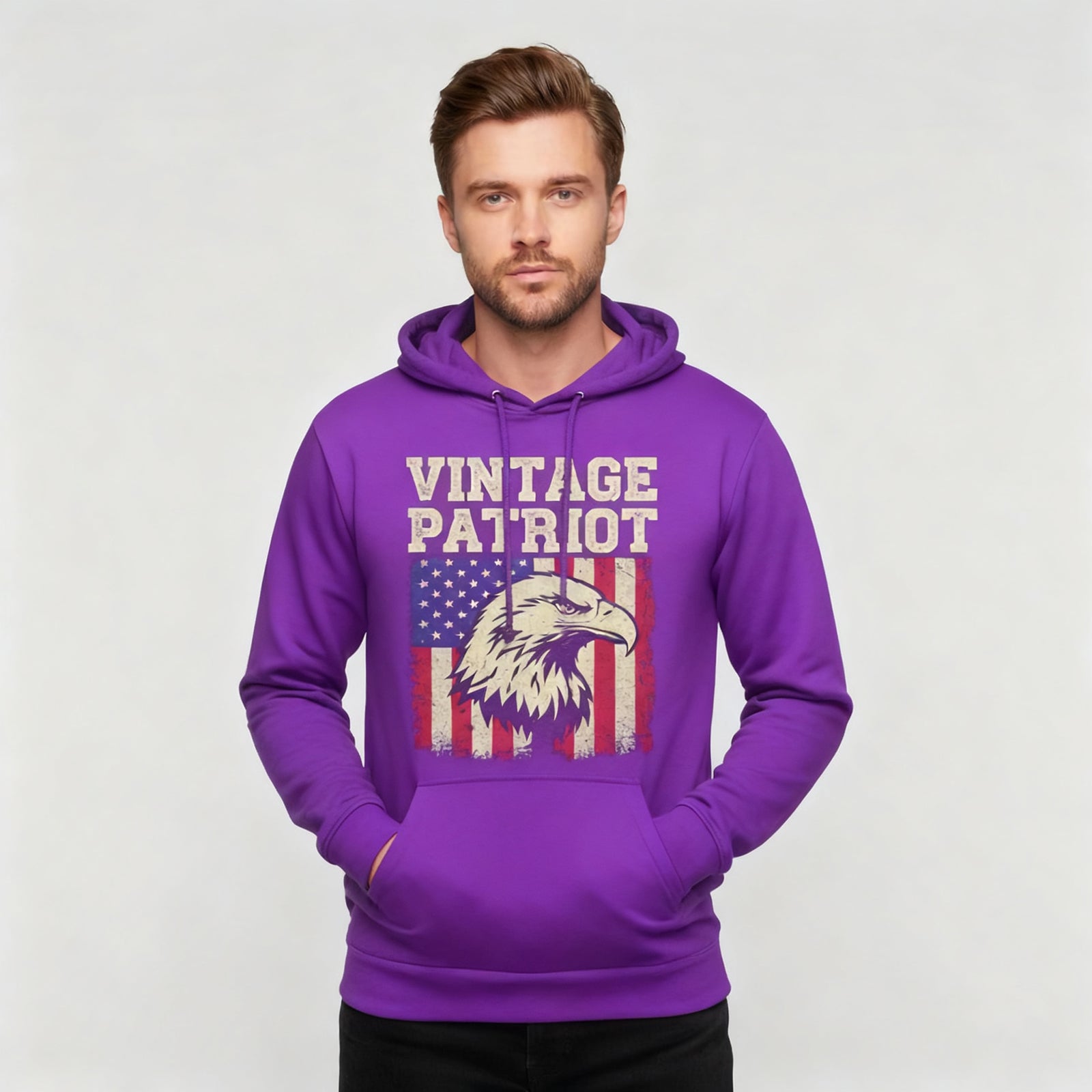 Vintage Patriot Hoodie