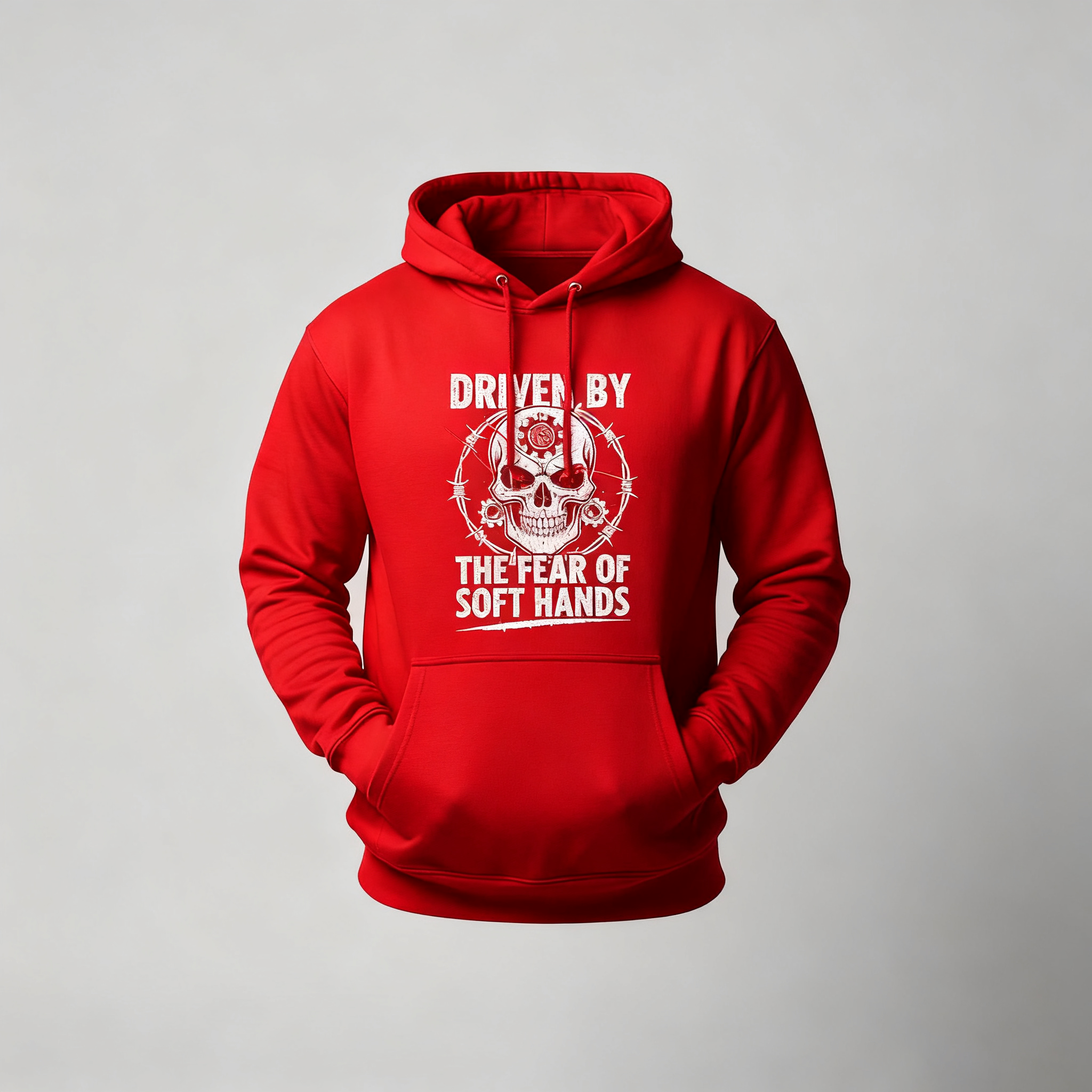 Driven By The Fear Of Soft Hands Hoodie