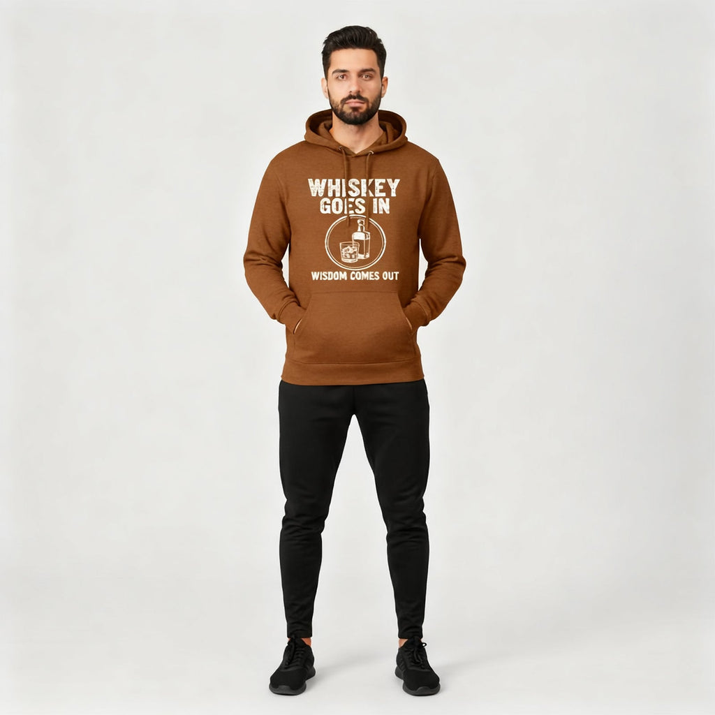 Whiskey Goes In; Wisdom Comes Out Hoodie