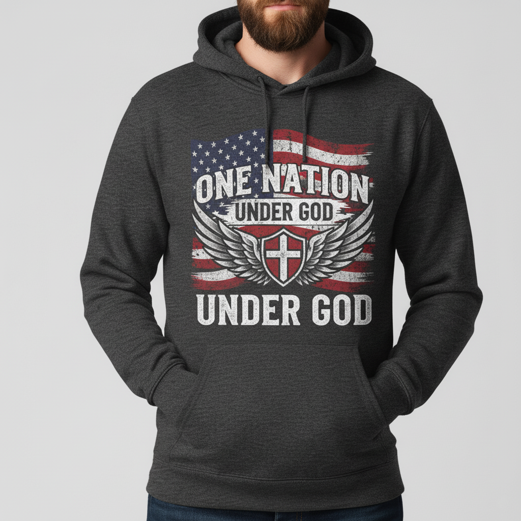 One Nation Under God Hoodie