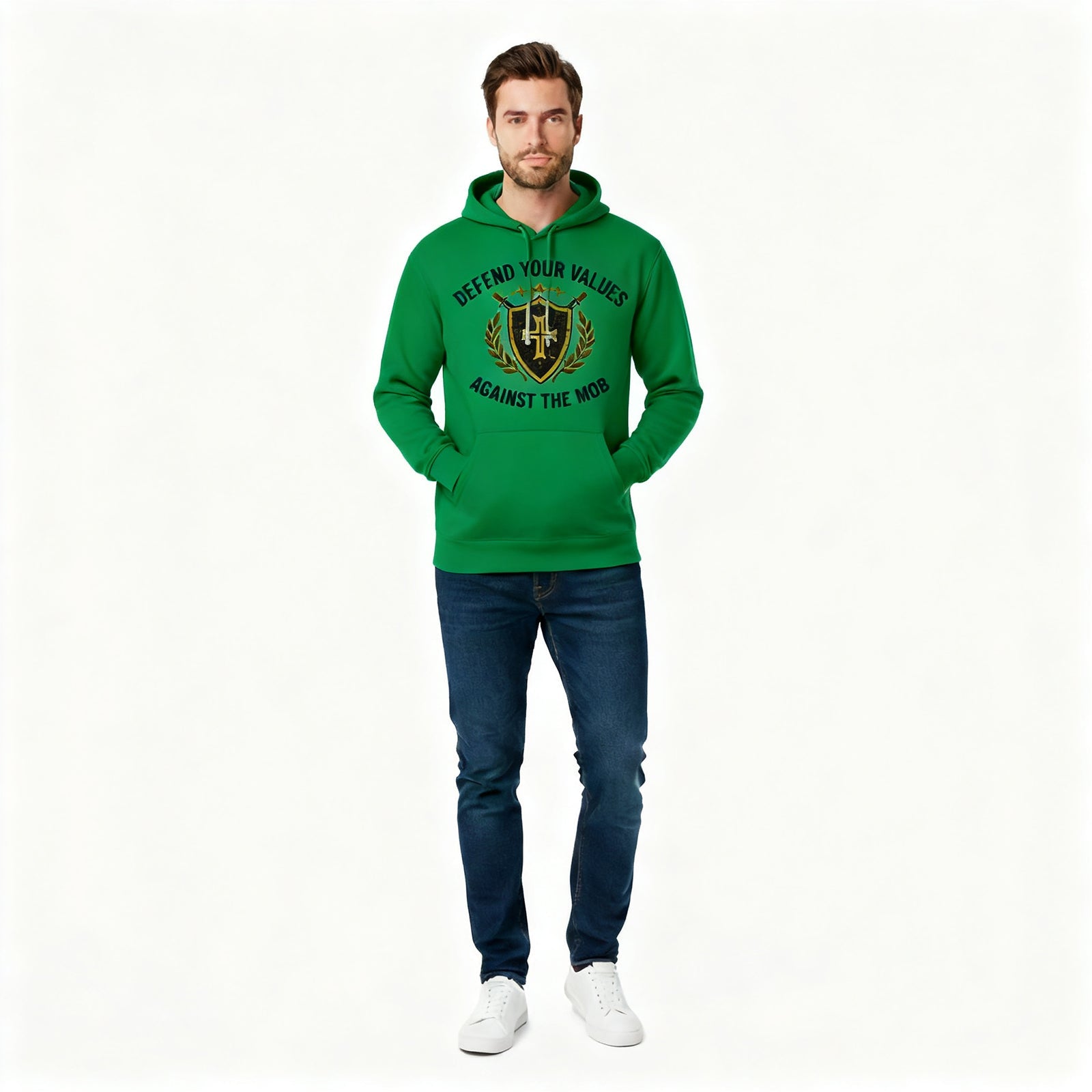 Defend Your Values Against The Mob Hoodie