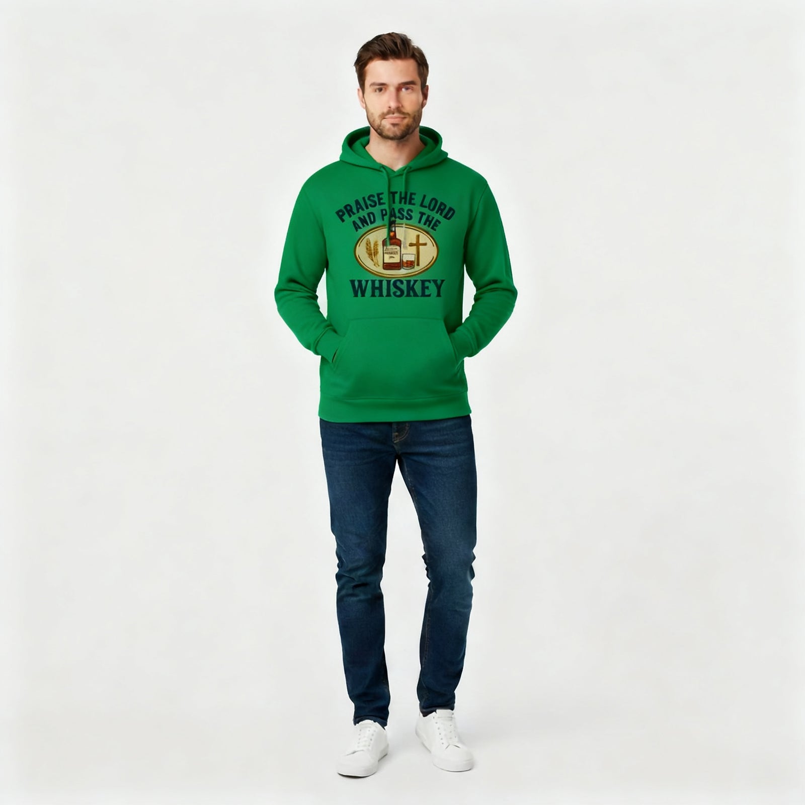 Praise The Lord And Pass The Whiskey Hoodie