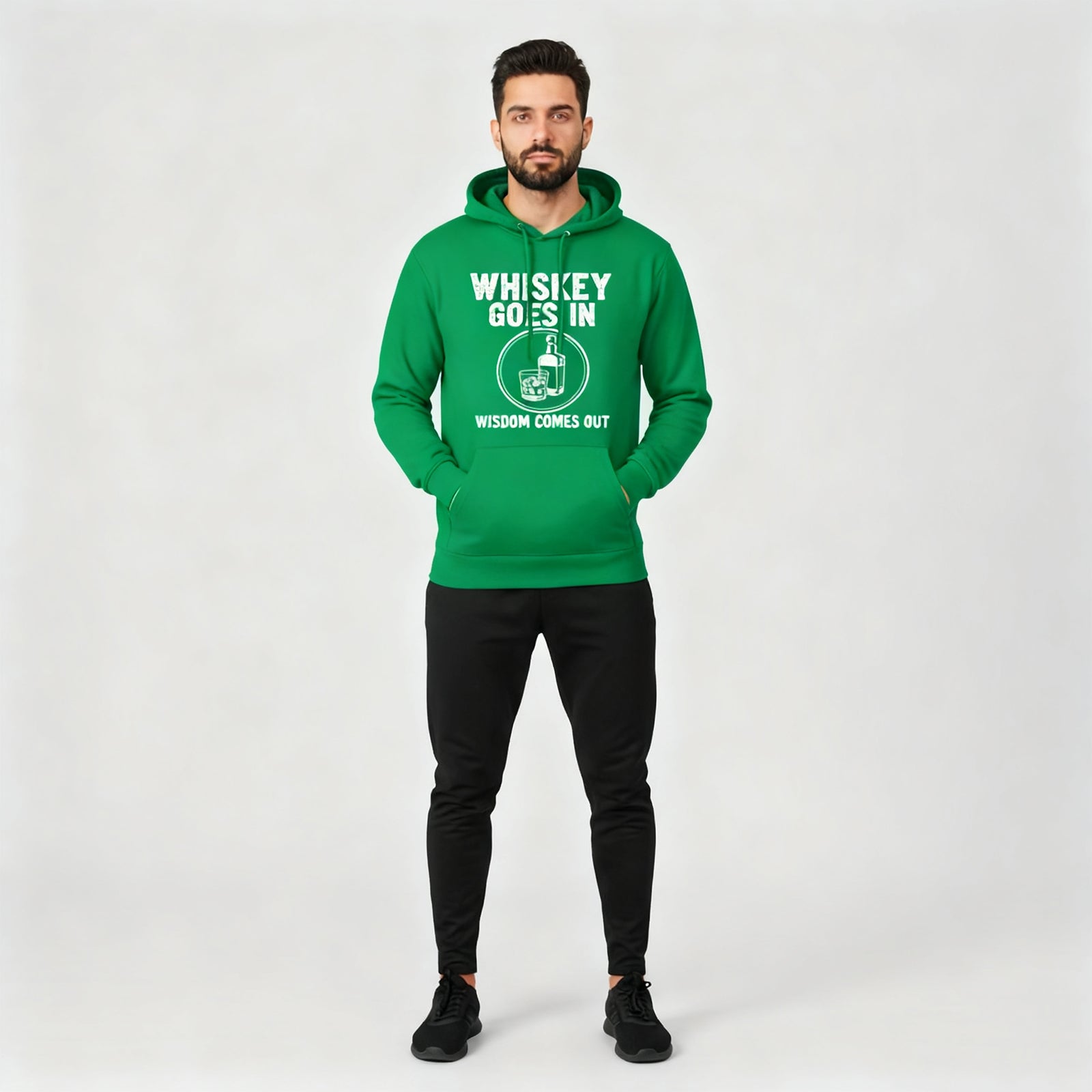 Whiskey Goes In; Wisdom Comes Out Hoodie