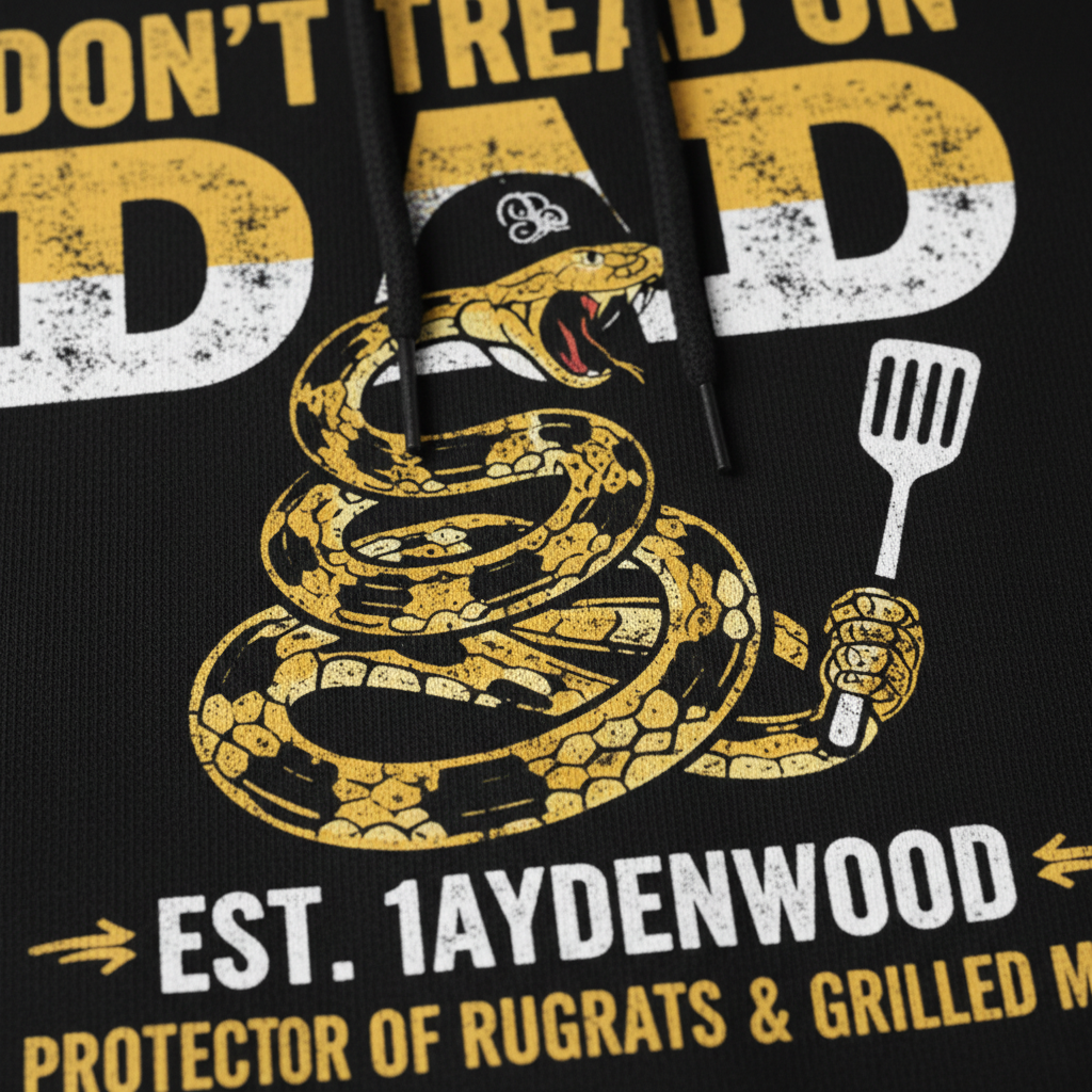 Don't Tread On Dad Hoodie