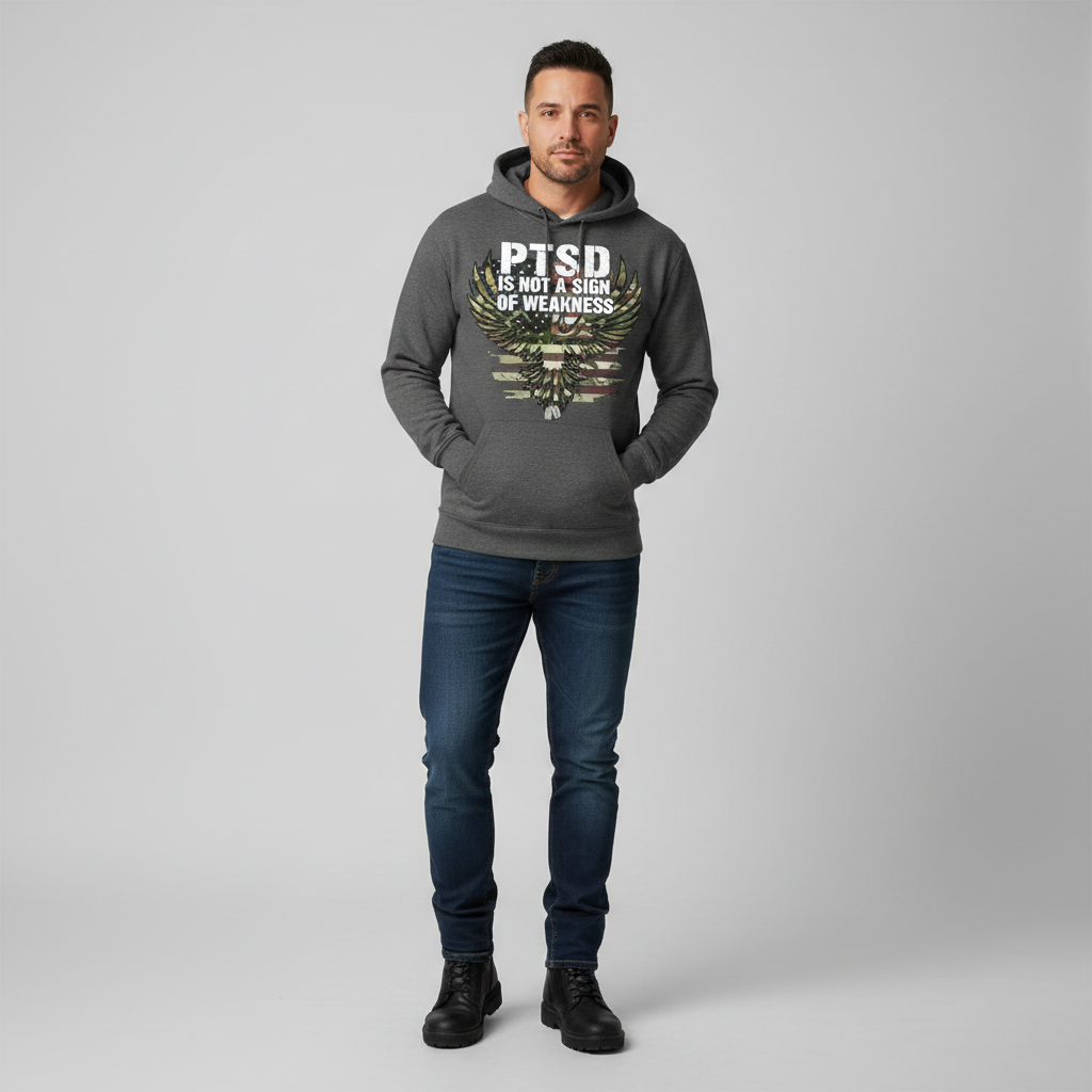 PTSD Is Not A Sign Of Weakness Hoodie