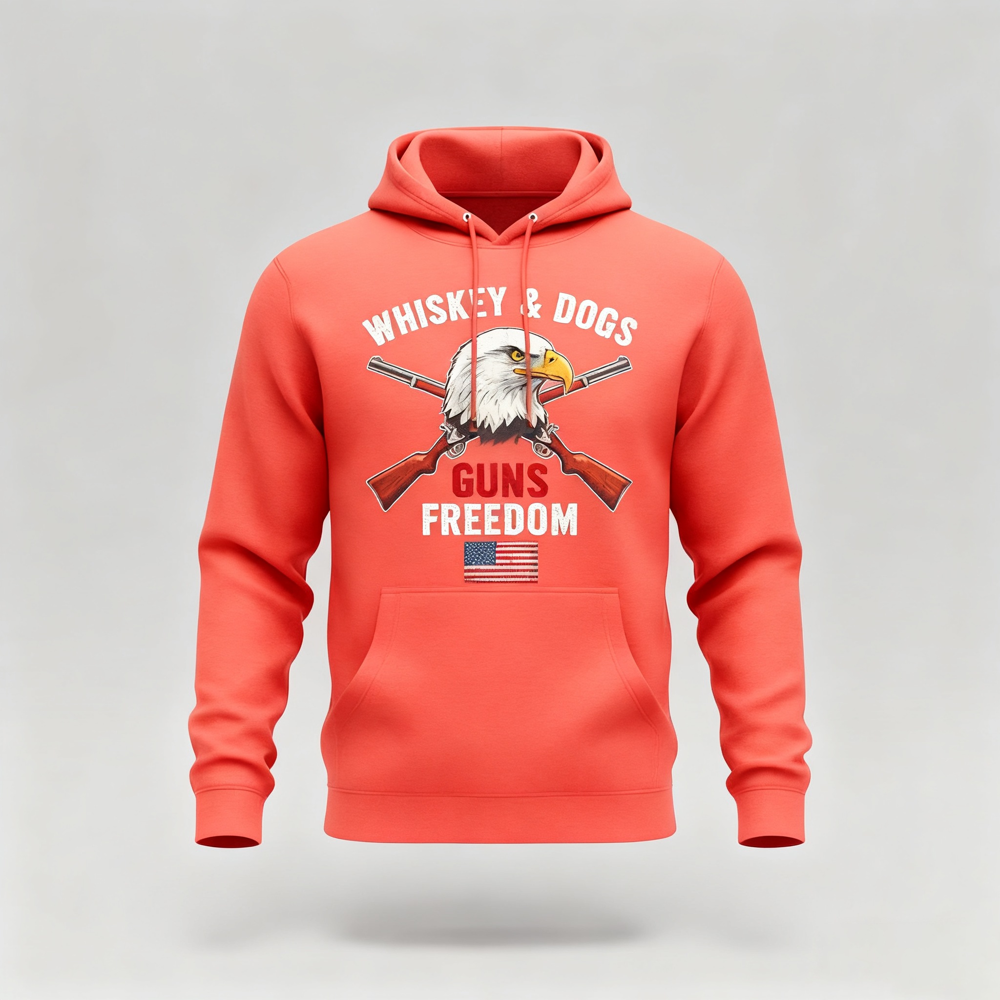 Whiskey, Dogs, Guns, & Freedom Hoodie
