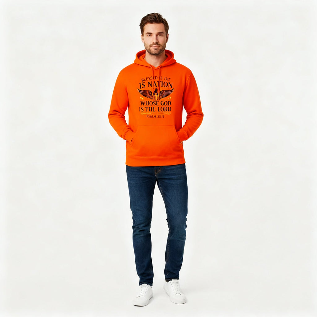 Psalm 33:12 Hoodie