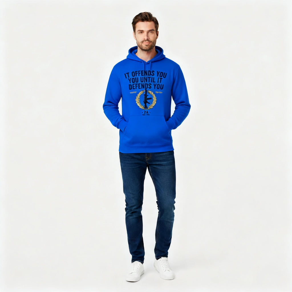 It Offends You Until It Defends You Hoodie