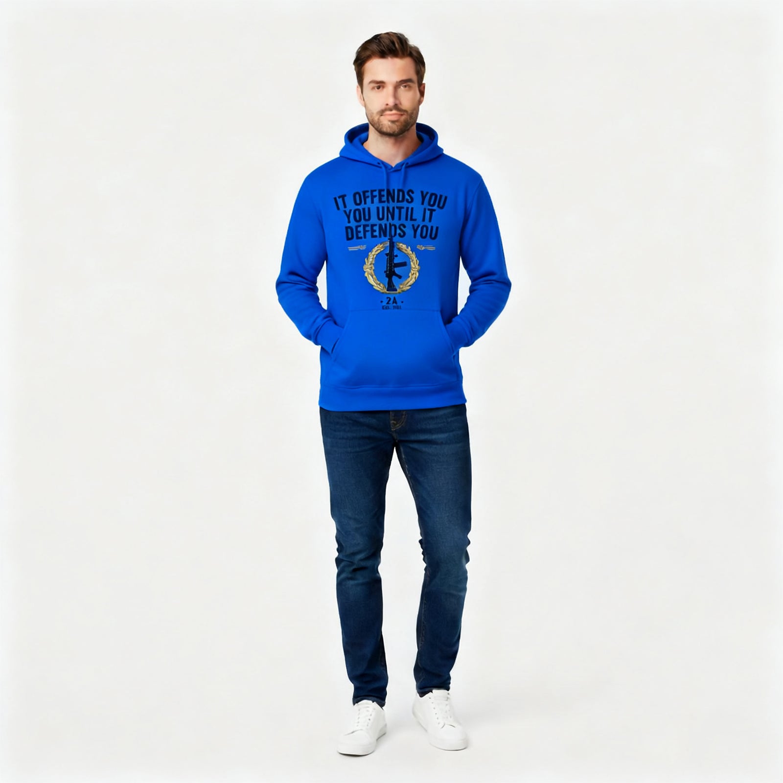 It Offends You Until It Defends You Hoodie