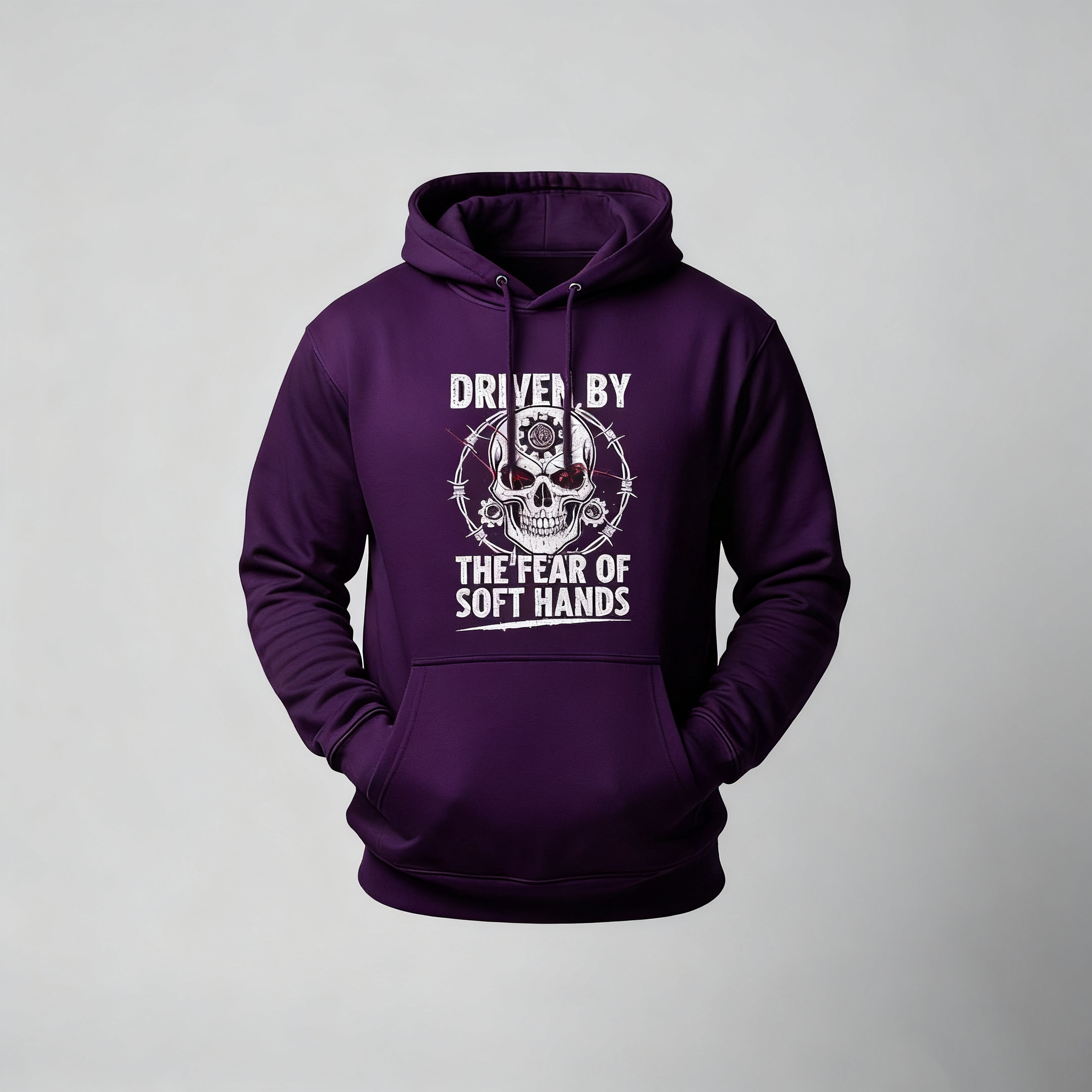 Driven By The Fear Of Soft Hands Hoodie