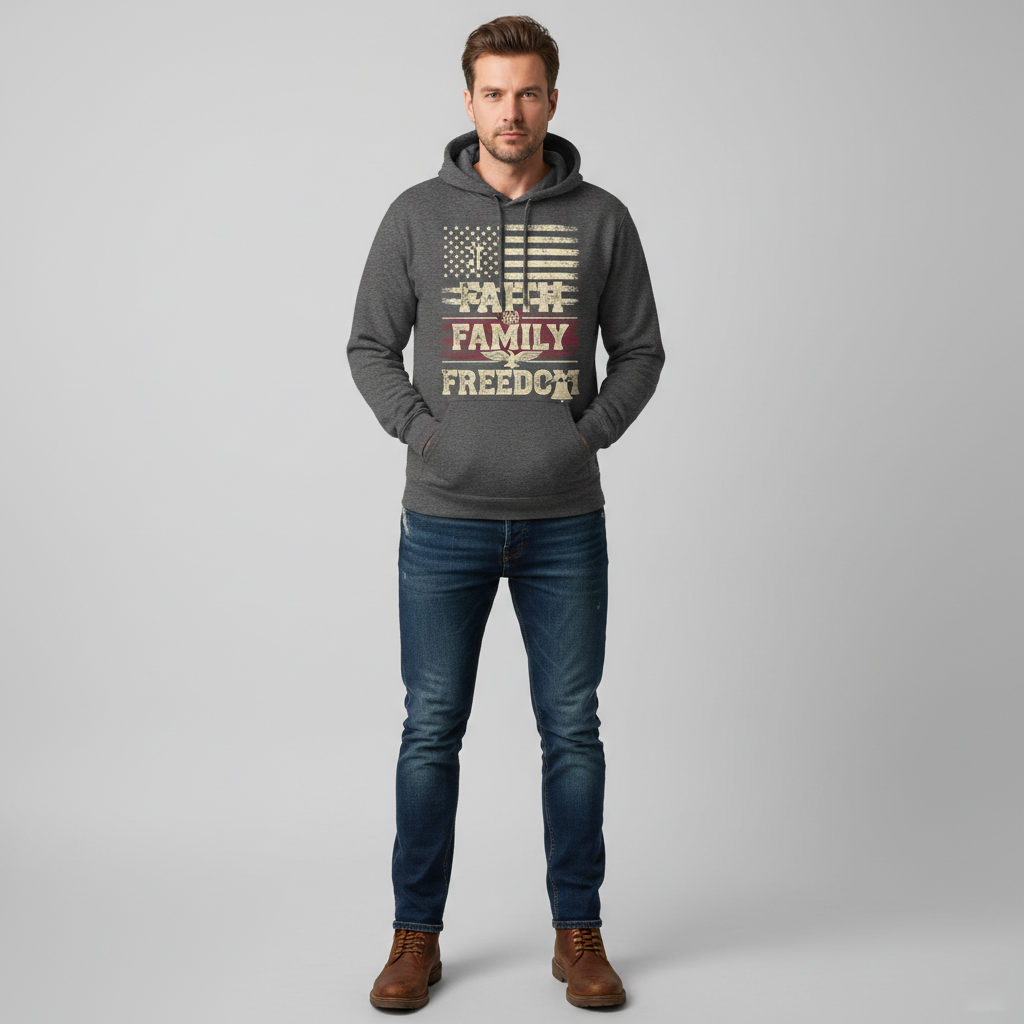 Faith Family Freedom Hoodie