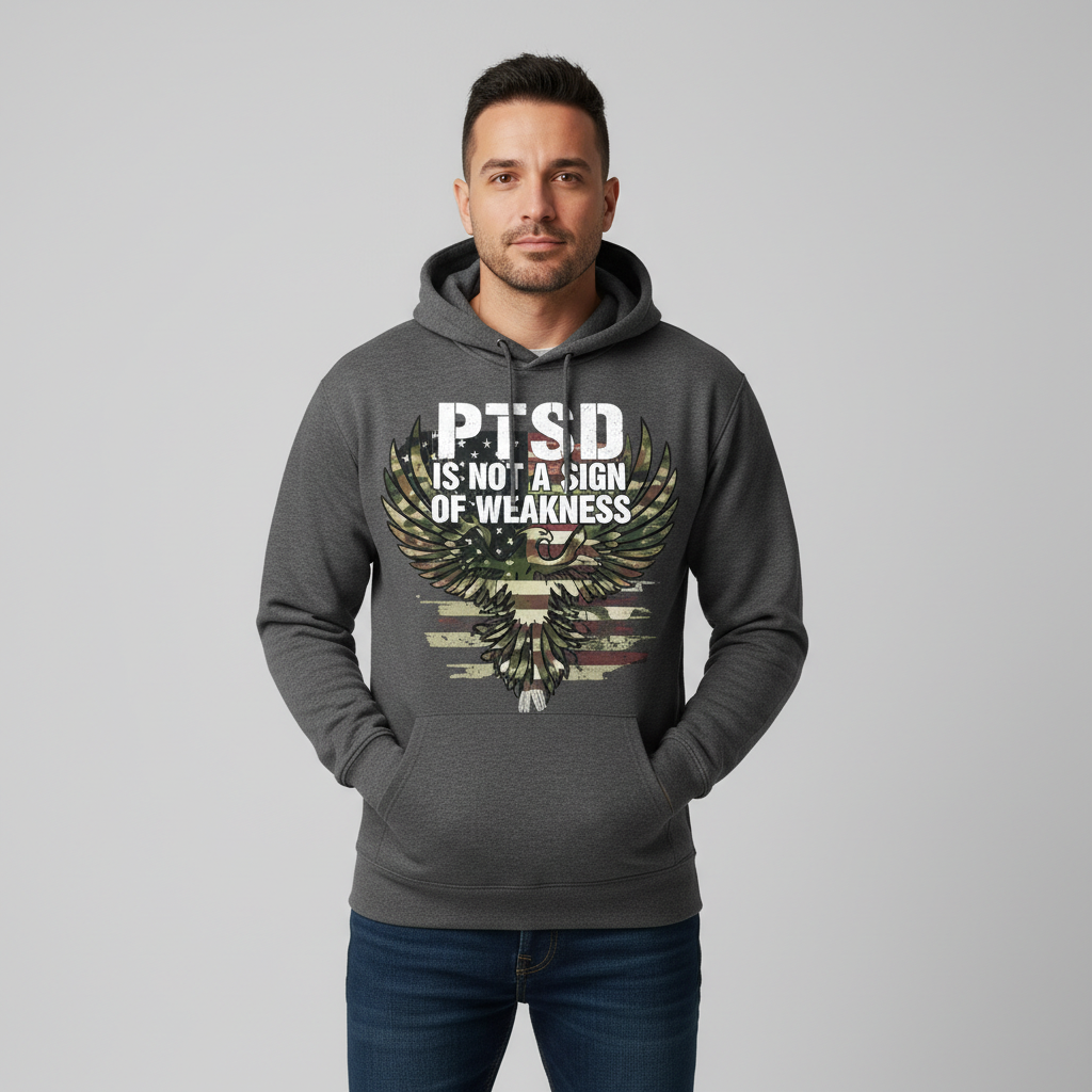 PTSD Is Not A Sign Of Weakness Hoodie