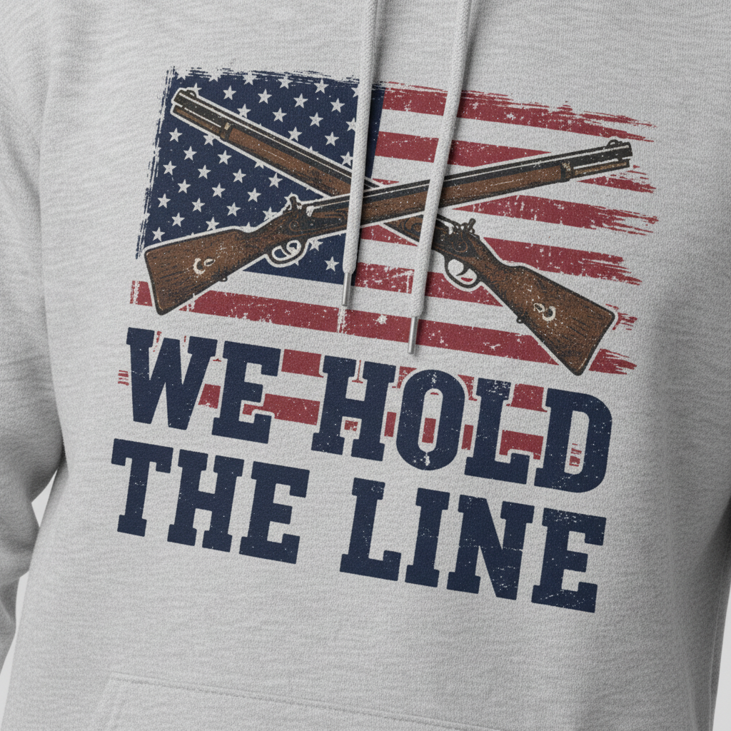 We Hold the Line Hoodie