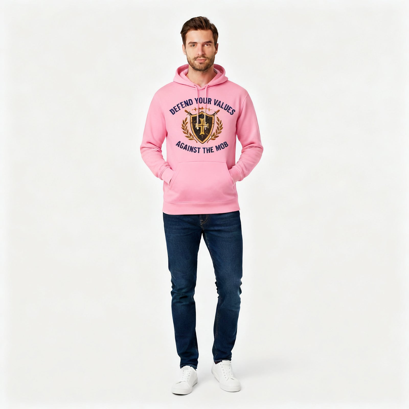 Defend Your Values Against The Mob Hoodie