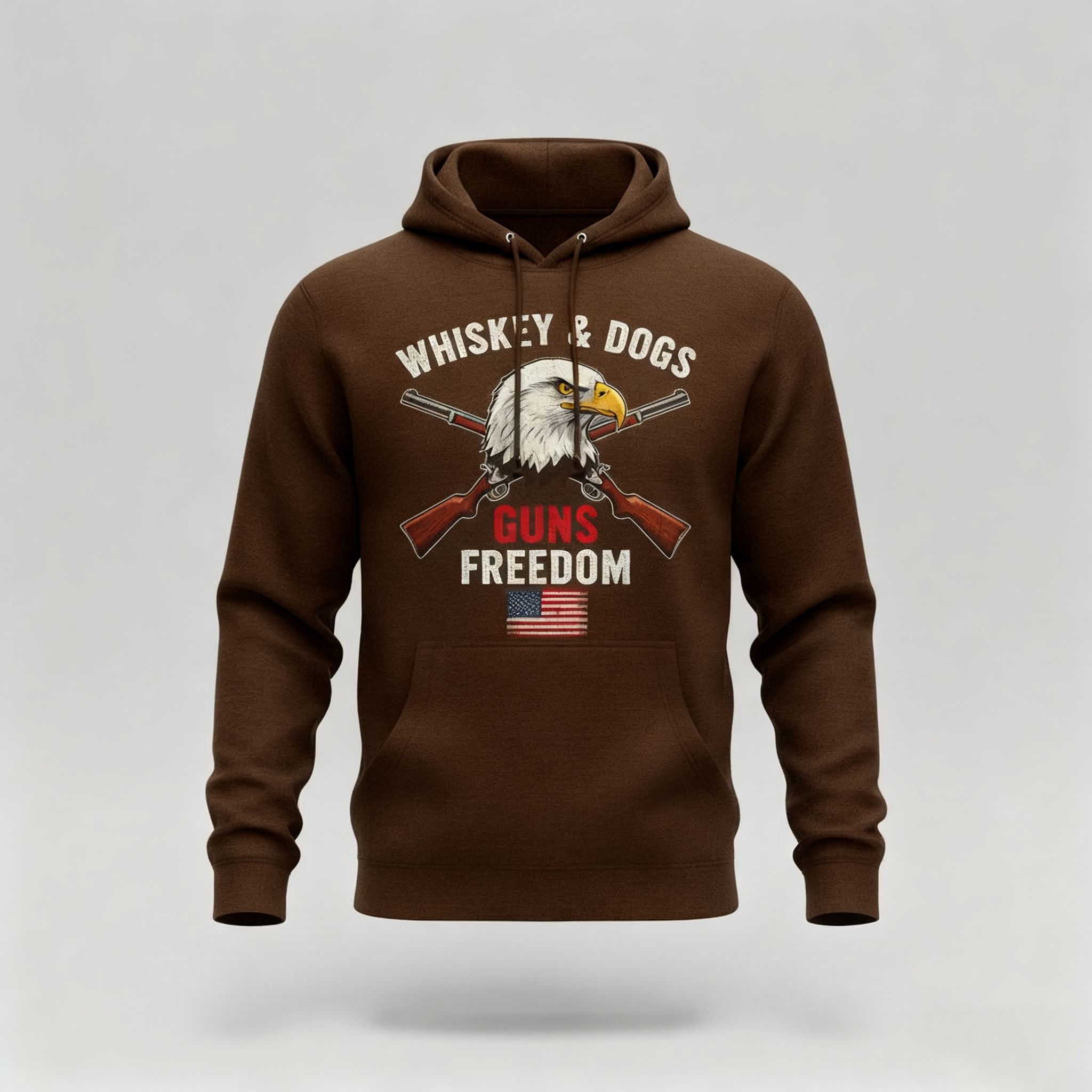 Whiskey, Dogs, Guns, & Freedom Hoodie