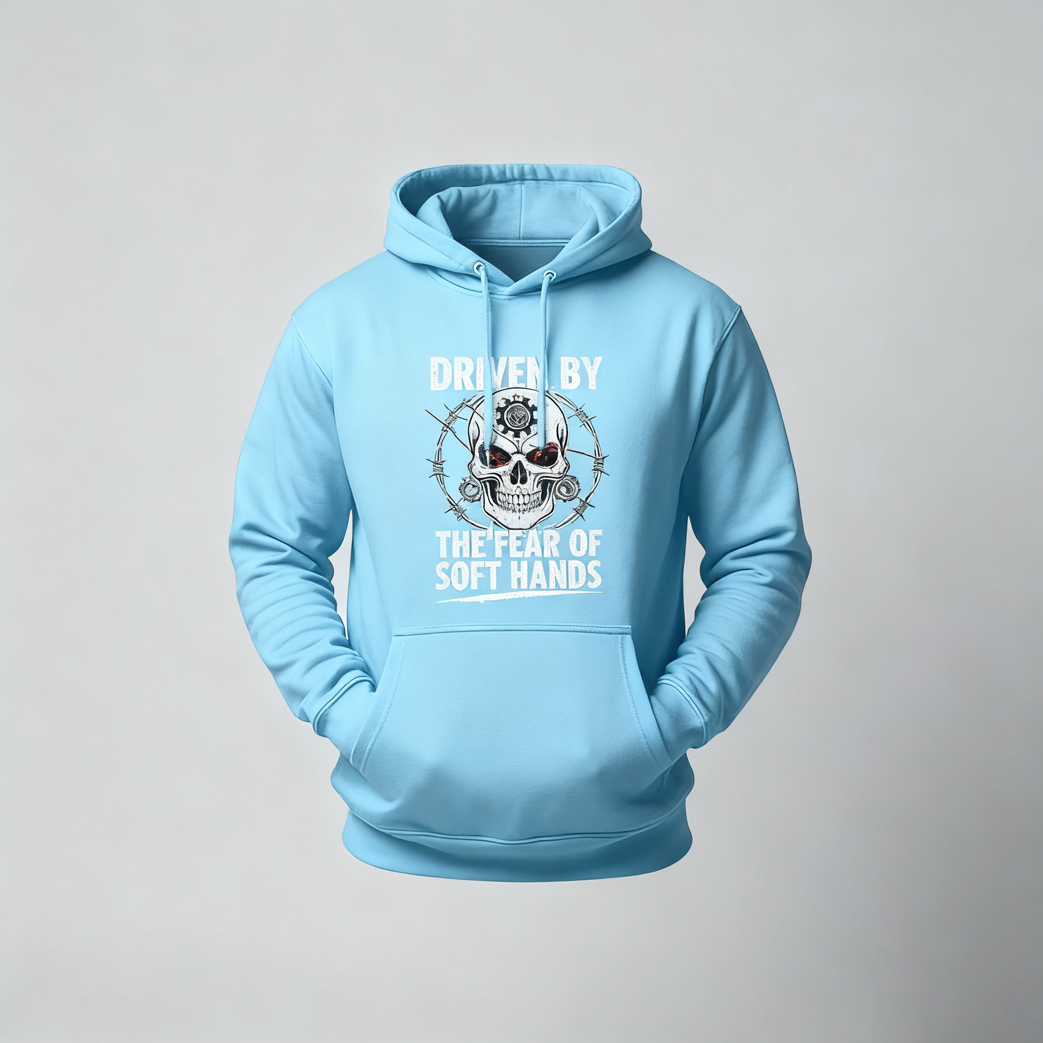 Driven By The Fear Of Soft Hands Hoodie