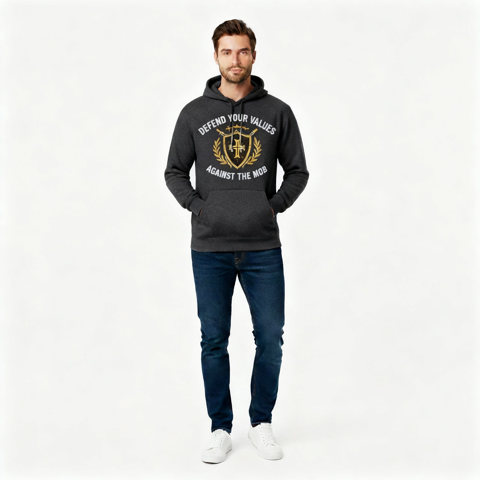 Defend Your Values Against The Mob Hoodie