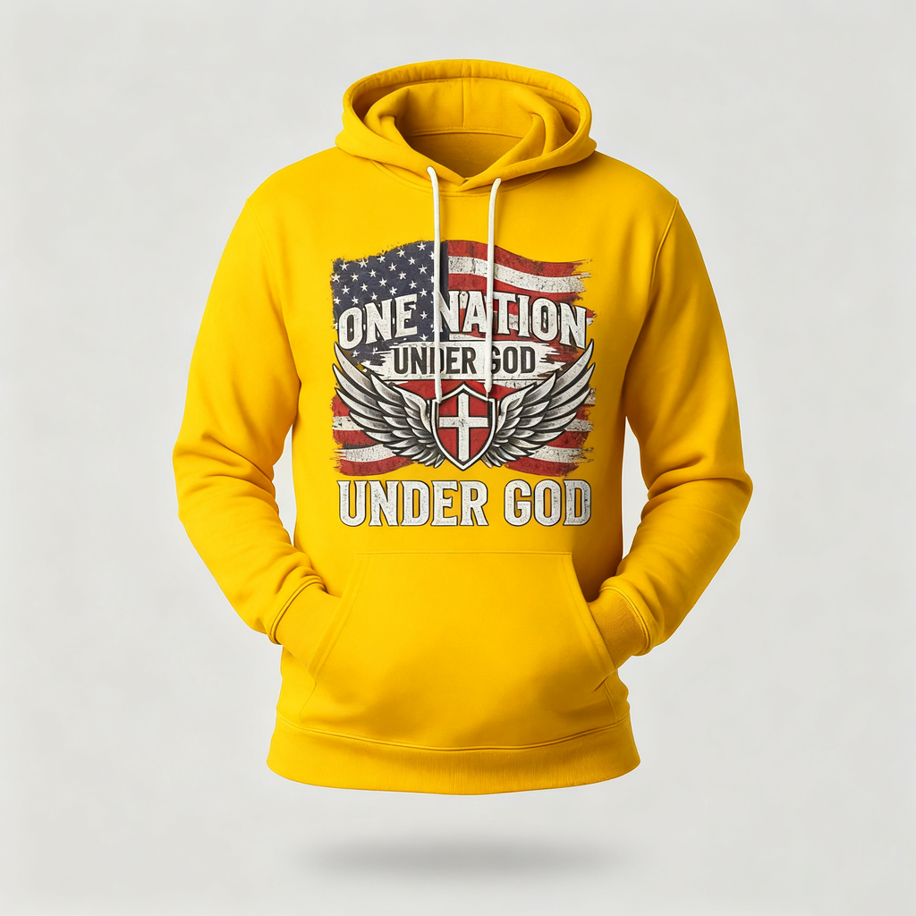 One Nation Under God Hoodie